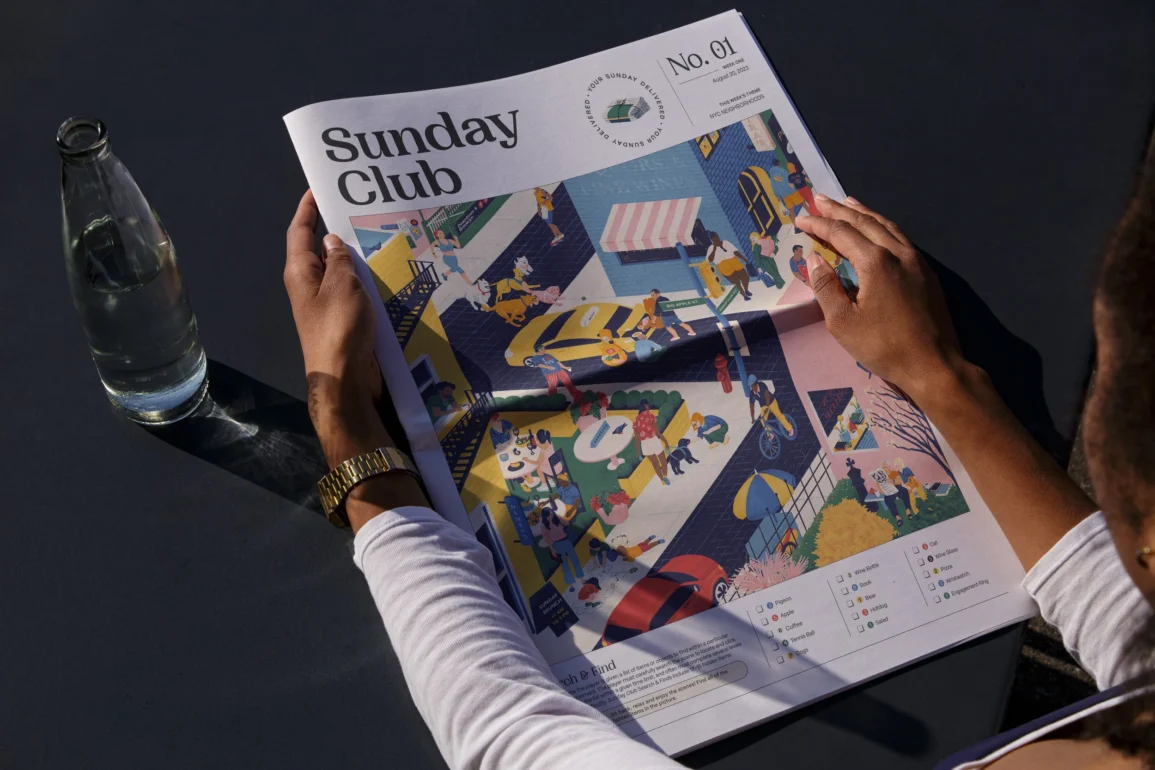 Sunday Club NYC Black-owned Sunday paper