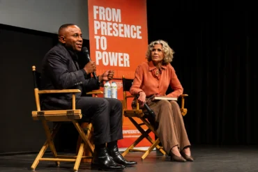 Rashad Robinson and Jane Fonda