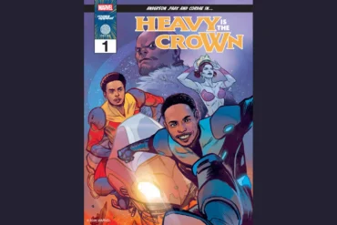Anderson .Paak and Cordae enter the Marvel universe on the cover of Heavy Is The Crown, part of Mass Appeal’s New York Comic Con 2026 lineup. © 2026 Marvel.