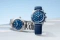 Two reasons to go blue: the Longines Spirit Pilot on steel and Spirit Pilot Flyback on matching blue rubber. Image courtesy of Longines.